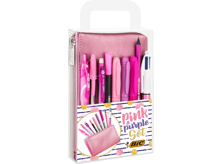 Set BIC Pink & Purple quel qu'en soit le montant